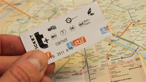 paris metro tickets